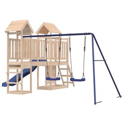 Complex de joaca VidaXL 3155897 (Natural/Blue) Thumb