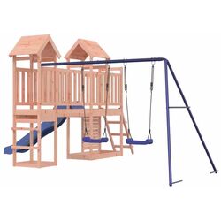 Complex de joaca VidaXL 3155898 (Blue/Natural) Thumb