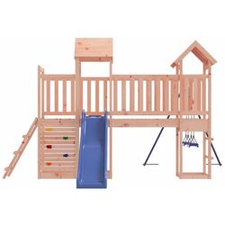 Complex de joaca VidaXL 3155898 (Blue/Natural) Thumb