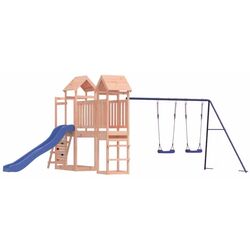 Complex de joaca VidaXL 3155898 (Blue/Natural)