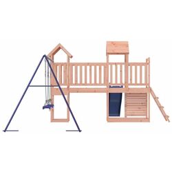 Complex de joaca VidaXL 3155898 (Blue/Natural) Thumb