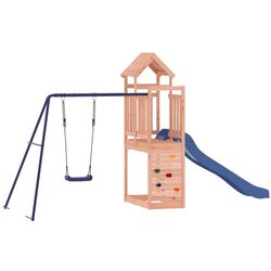 Complex de joaca VidaXL 3155904 (Blue/Natural)