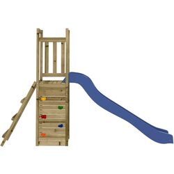 Complex de joacă VidaXL 3155914 (Wood/Blue) Thumb