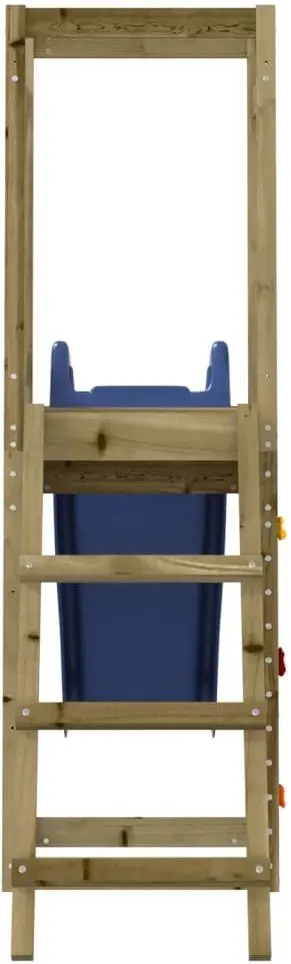Complex de joacă VidaXL 3155914 (Wood/Blue) - 4