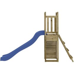 Complex de joacă VidaXL 3155914 (Wood/Blue) Thumb