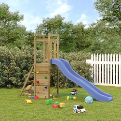 Complex de joacă VidaXL 3155914 (Wood/Blue) Thumb