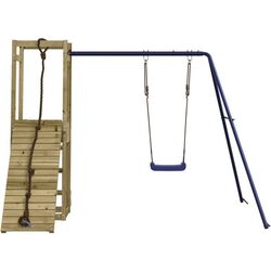 Игровой комплекс VidaXL 3155920 (Wood/Blue) Thumb