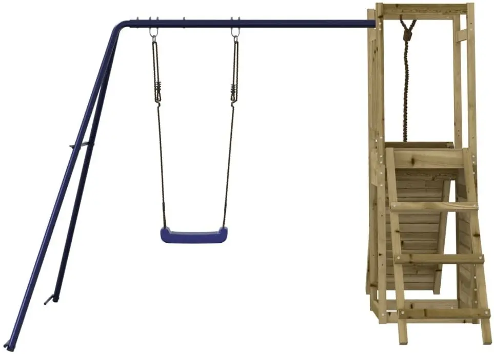 Игровой комплекс VidaXL 3155920 (Wood/Blue) - 5
