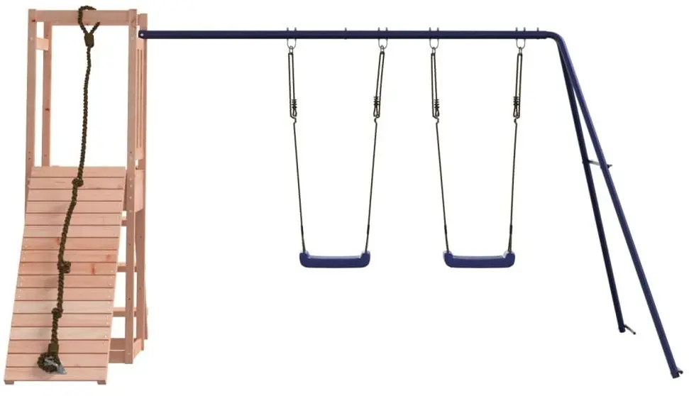 Complex de joaca VidaXL 3155922 (Blue/Natural) - 2