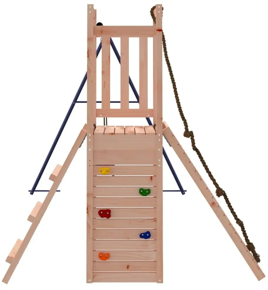 Complex de joaca VidaXL 3155922 (Blue/Natural) - 3