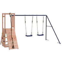 Complex de joaca VidaXL 3155922 (Blue/Natural)