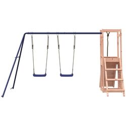 Complex de joaca VidaXL 3155922 (Blue/Natural) Thumb