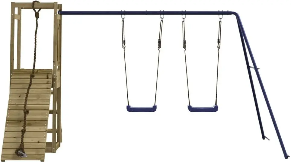 Игровой комплекс VidaXL 3155923 (Wood/Blue) - 2
