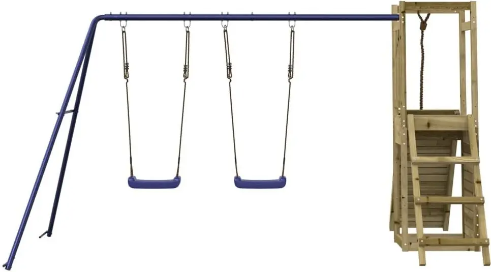 Игровой комплекс VidaXL 3155923 (Wood/Blue) - 3