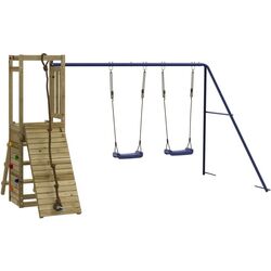 Игровой комплекс VidaXL 3155923 (Wood/Blue)