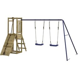 Игровой комплекс VidaXL 3155923 (Wood/Blue) Thumb
