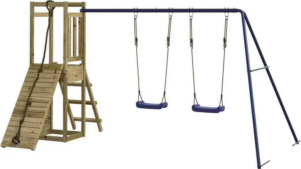 Игровой комплекс VidaXL 3155923 (Wood/Blue) - 5