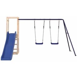 Complex de joaca VidaXL 3155927 (Blue/Natural) Thumb