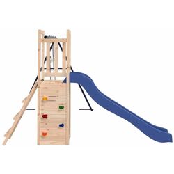 Complex de joaca VidaXL 3155927 (Blue/Natural) Thumb