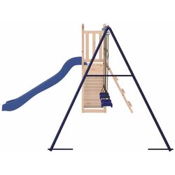 Complex de joaca VidaXL 3155927 (Blue/Natural) Thumb