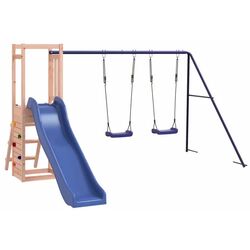 Complex de joaca VidaXL 3155928 (Blue/Natural)