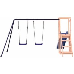 Complex de joaca VidaXL 3155928 (Blue/Natural) Thumb