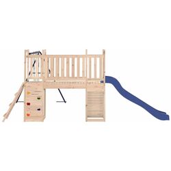 Complex de joaca VidaXL 3155930 (Blue/Natural) Thumb