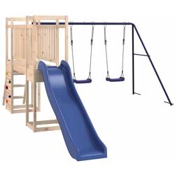 Complex de joaca VidaXL 3155930 (Blue/Natural)