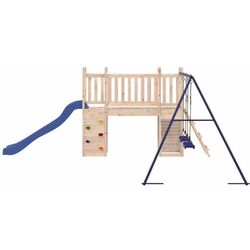 Complex de joaca VidaXL 3155930 (Blue/Natural) Thumb