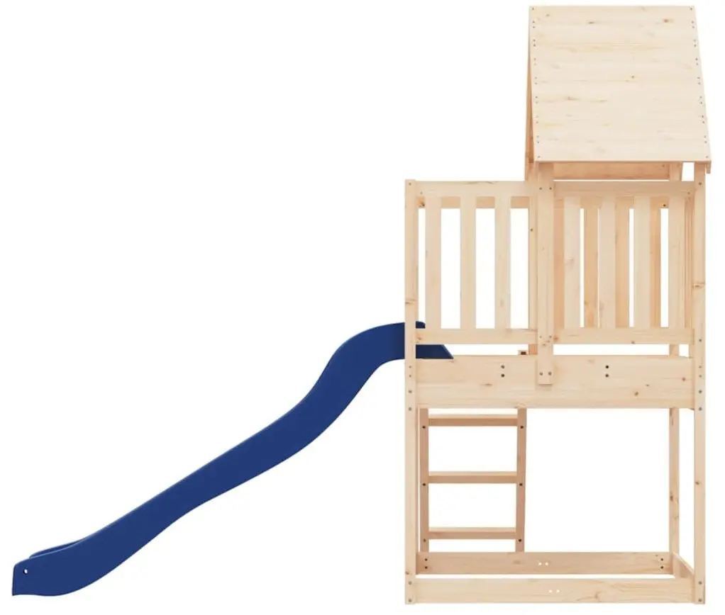 Complex de joaca VidaXL 3155933 (Blue/Natural)