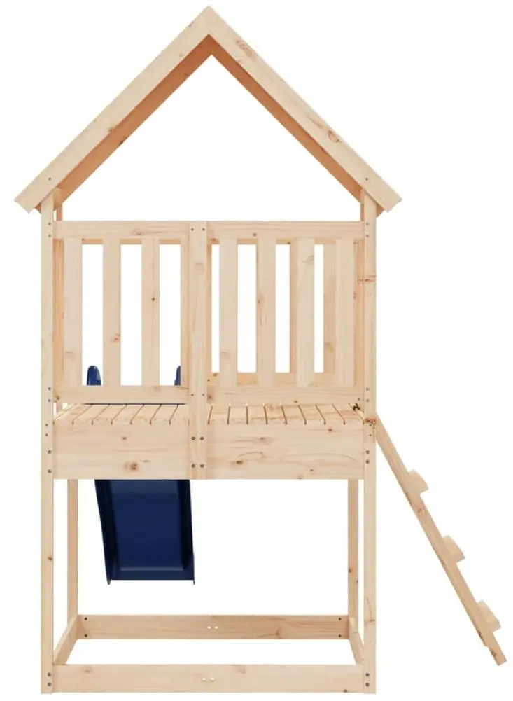 Complex de joaca VidaXL 3155933 (Blue/Natural)