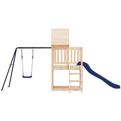 Complex de joaca VidaXL 3155936 (Blue/Natural) Thumb