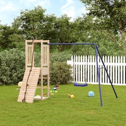Complex de joaca VidaXL 3155948 (Blue/Natural) Thumb