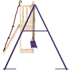 Complex de joaca VidaXL 3155951 (Blue/Natural) Thumb