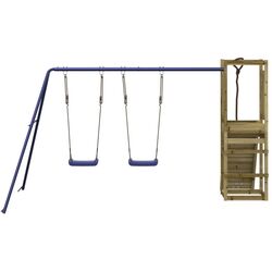 Complex de joaca VidaXL 3155953 (Blue/Natural) Thumb