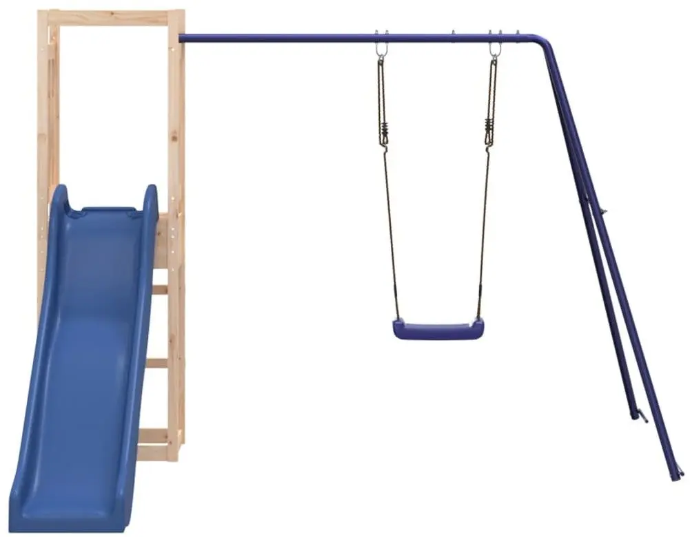 Игровой комплекс VidaXL 3155954 (Blue/Natural)