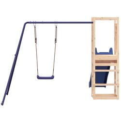 Игровой комплекс VidaXL 3155954 (Blue/Natural) Thumb