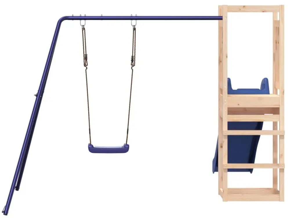 Игровой комплекс VidaXL 3155954 (Blue/Natural)