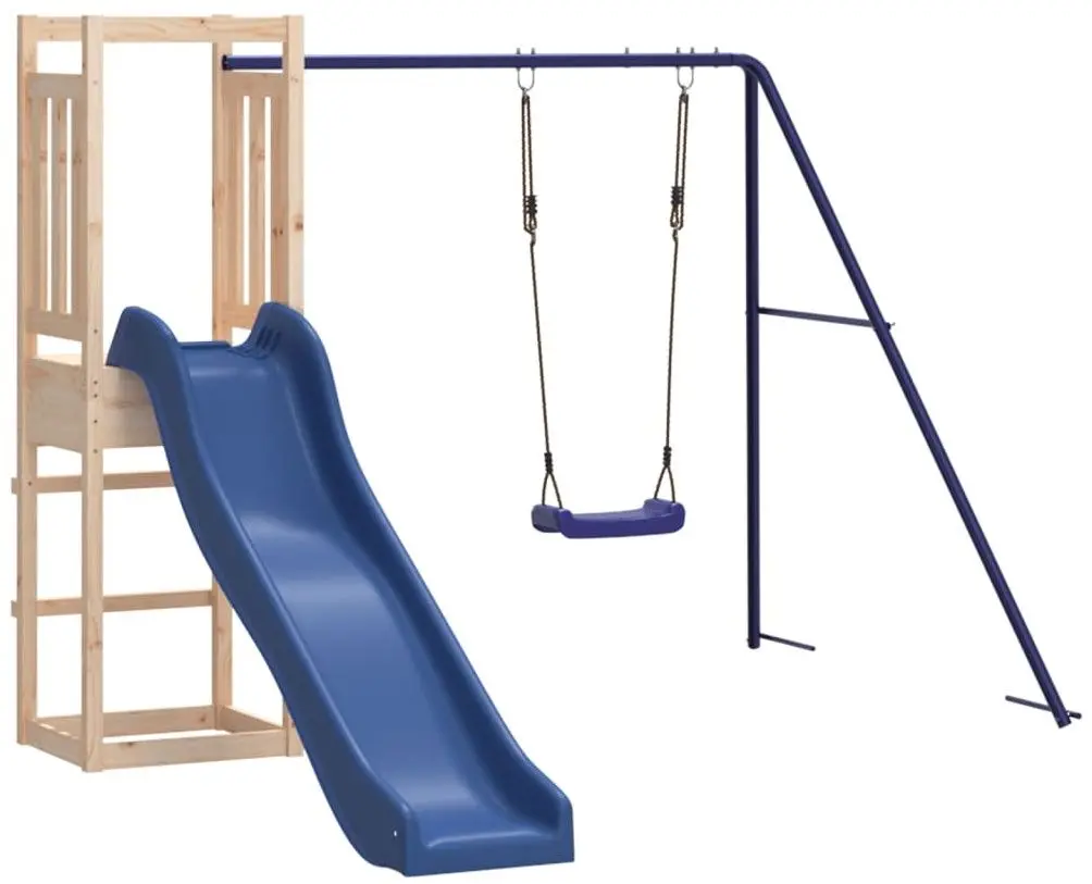 Игровой комплекс VidaXL 3155954 (Blue/Natural)