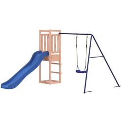 Игровой комплекс VidaXL 3155955 (Blue/Natural) Thumb