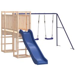 Complex de joaca VidaXL 3155960 (Blue/Natural)