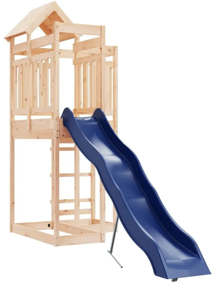 Complex de joaca VidaXL 3156871 (Blue/Natural) - 2