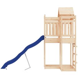 Complex de joaca VidaXL 3156871 (Blue/Natural) Thumb