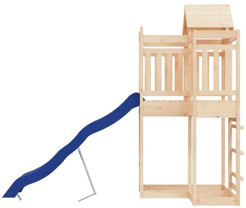 Complex de joaca VidaXL 3156871 (Blue/Natural) - 5