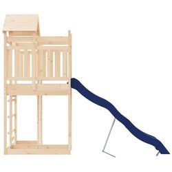 Complex de joaca VidaXL 3156871 (Blue/Natural) Thumb