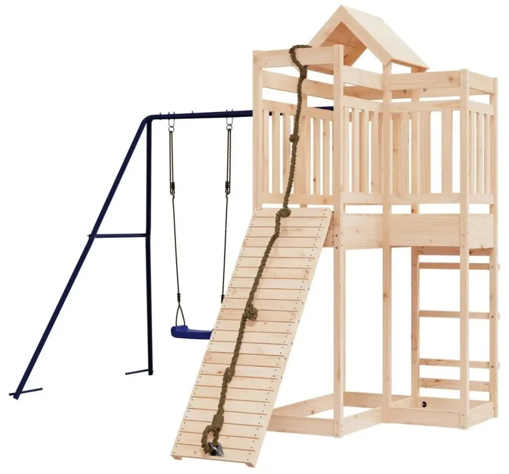 Игровой комплекс VidaXL 3156877 (Natural/Blue) - 2