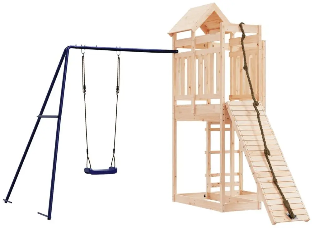 Игровой комплекс VidaXL 3156877 (Natural/Blue)
