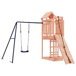 Complex de joaca VidaXL 3156878 (Natural/Blue)