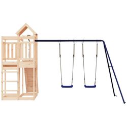 Complex de joaca VidaXL 3156880 (Blue/Natural) Thumb
