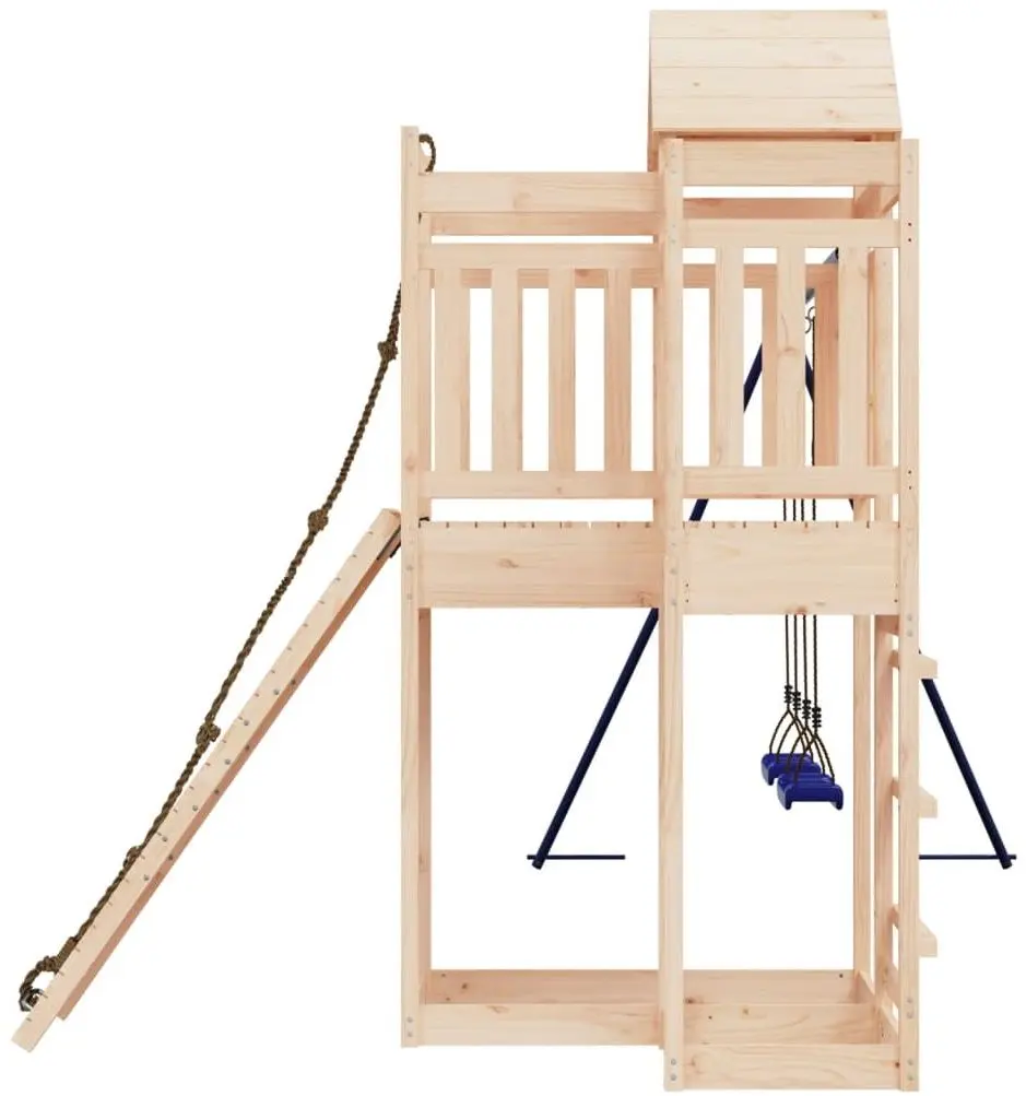 Complex de joaca VidaXL 3156880 (Blue/Natural) - 5